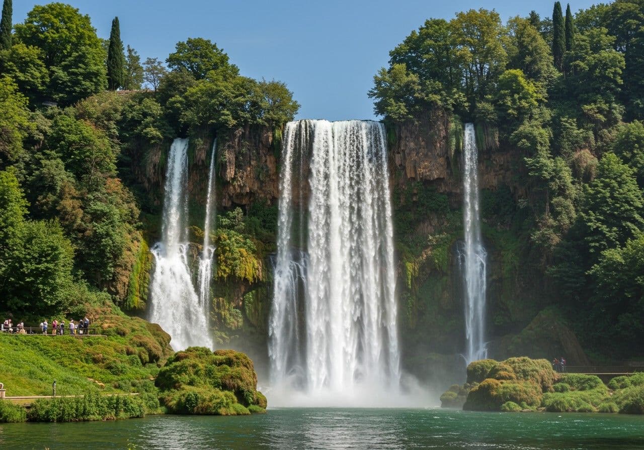 Cascata delle Marmore, Europas högsta konstgjorda vattenfall