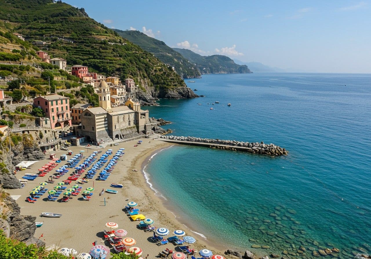 Monterosso al Mare strand