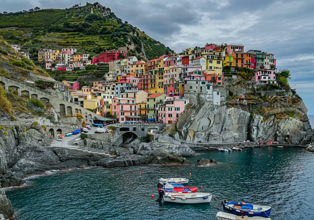Riomaggiore hamn