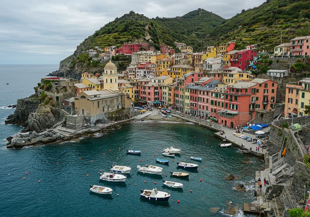 Vernazza hamn