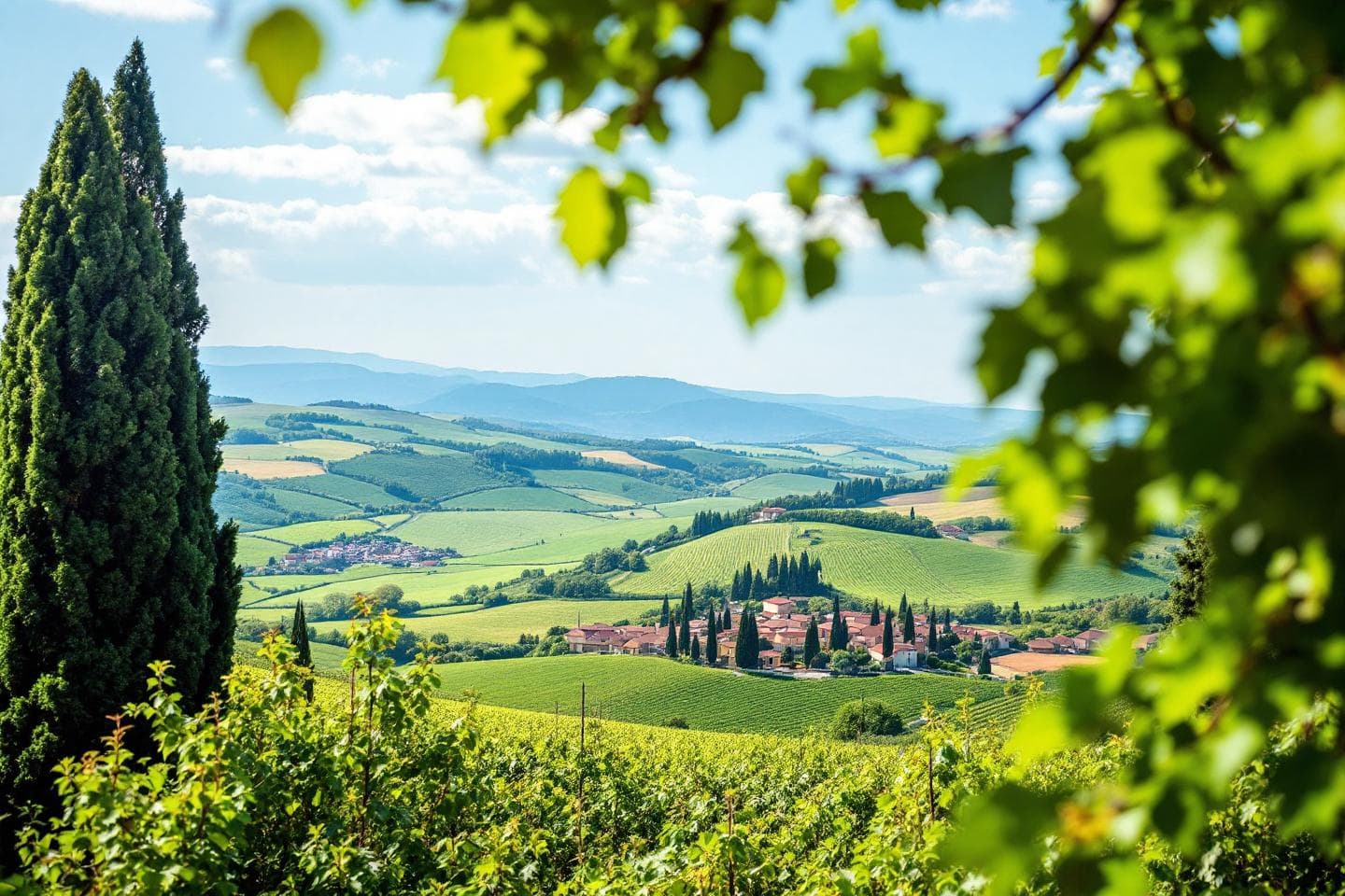 Toscana: Vin, landskap och renässans