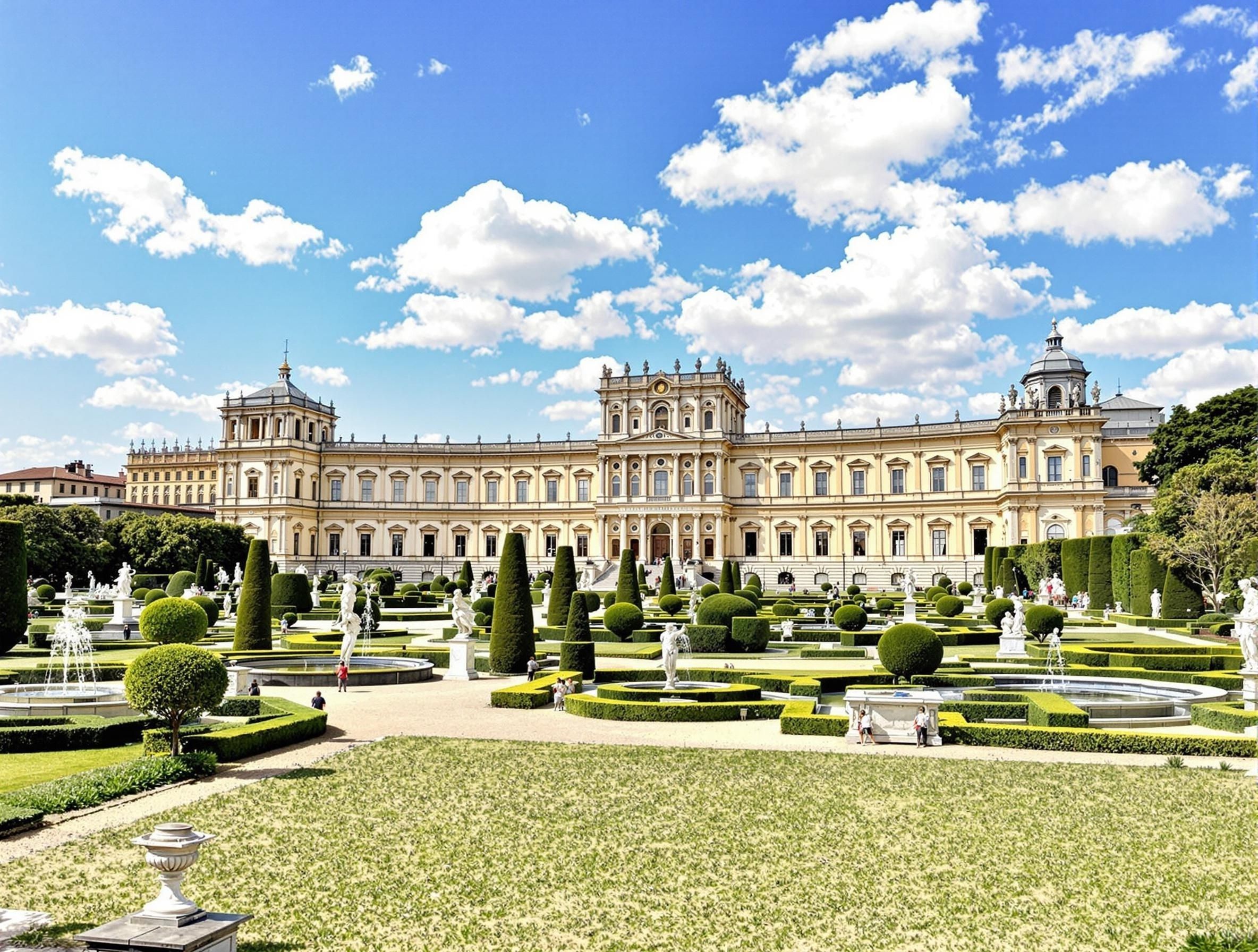 Palazzo Pitti och Boboliträdgårdarna i Florens
