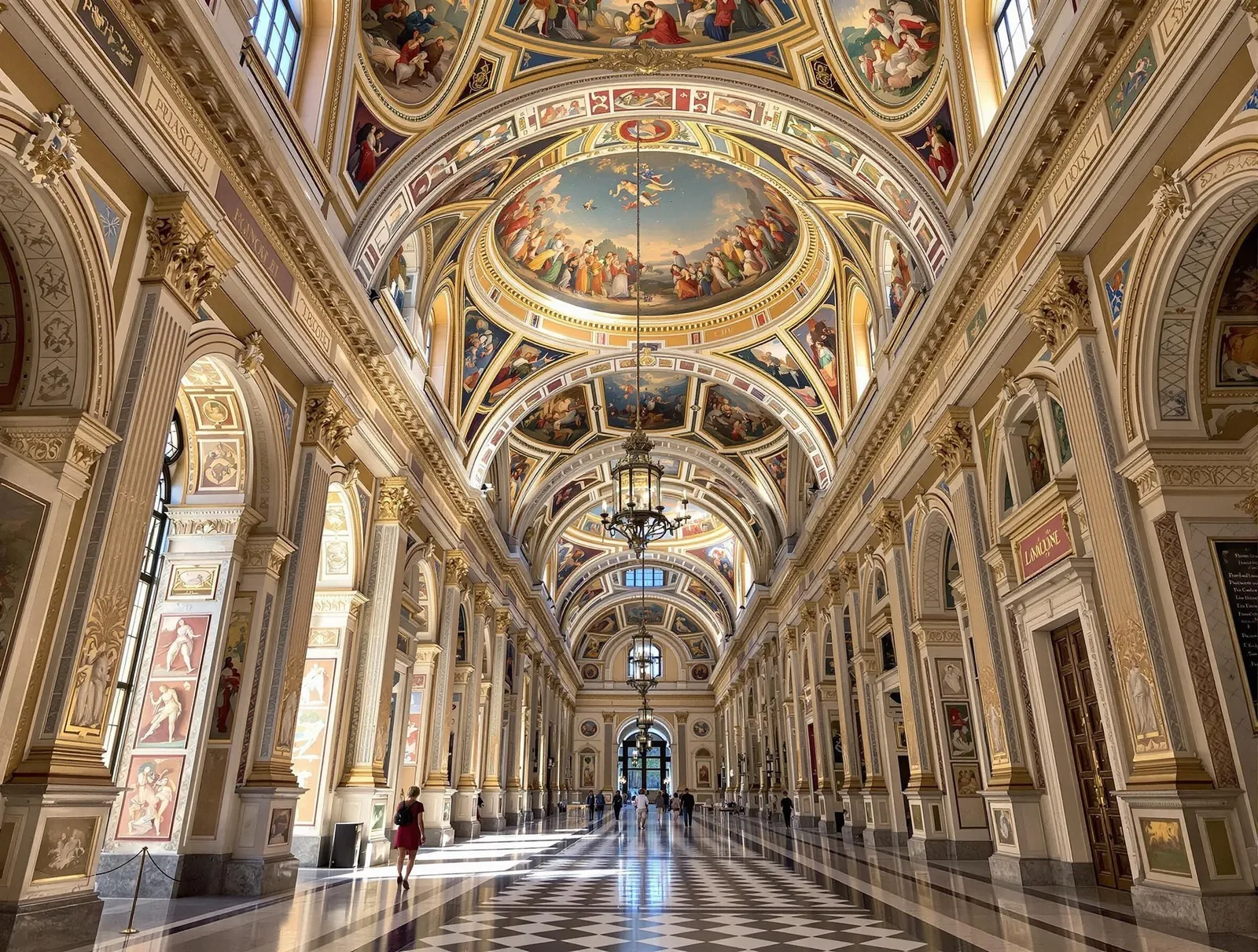 Palazzi dei Rolli i Genua, Italien, magnifika renässanspalats längs Via Garibaldi, UNESCO-världsarv