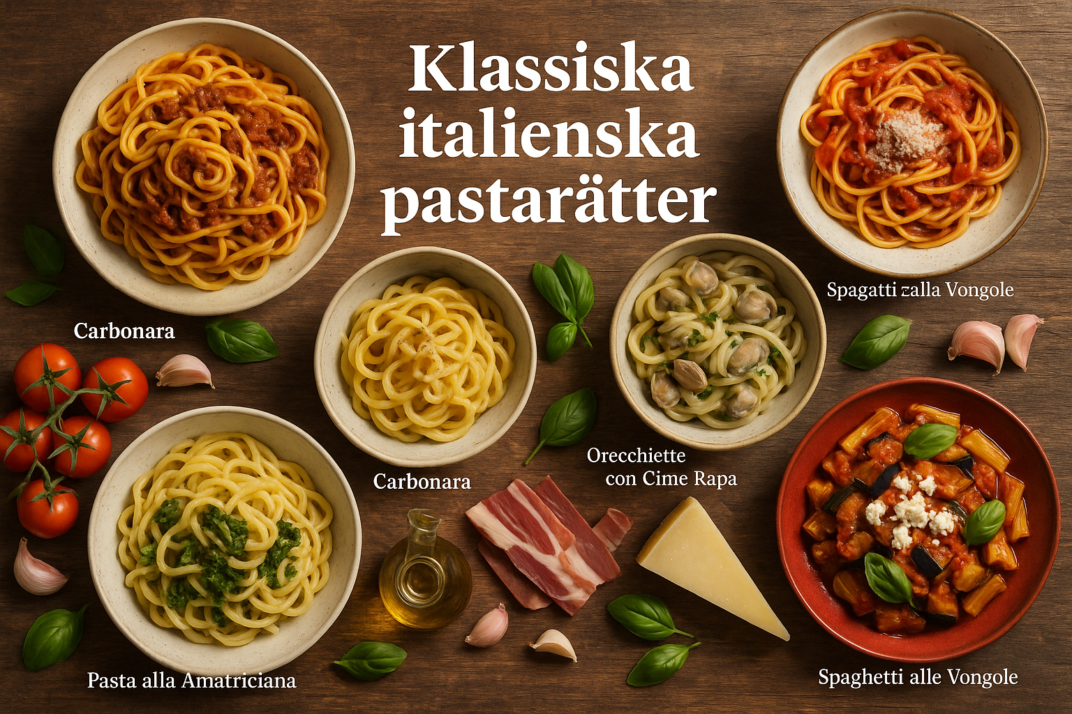 Klassiska italienska pastarätter: En resa genom Italiens kulinariska själ